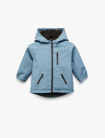 Baby Boy Hooded Raincoat