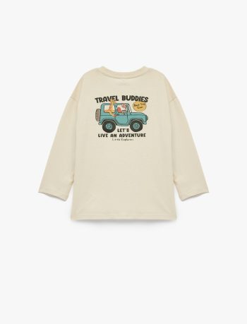 Baby Boy Printed Cotton T-Shirt