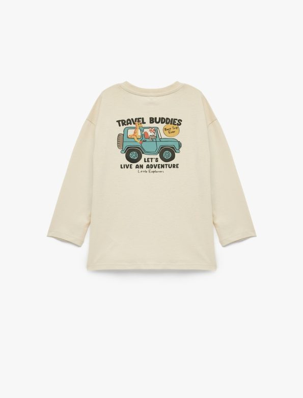 Baby Boy Printed Cotton T-Shirt