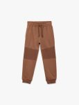 Baby Boy Cotton Fleece Jogger Pants with Pocket and Drawstring