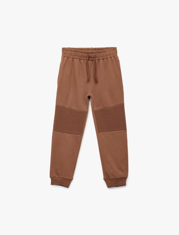 Baby Boy Cotton Fleece Jogger Pants with Pocket and Drawstring