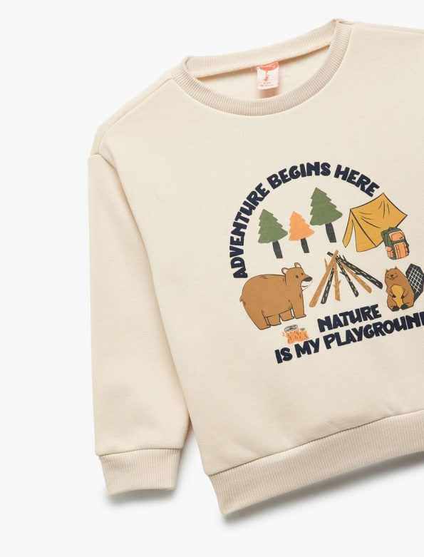 Baby Boy Printed Sweatshirt