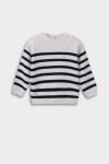 Baby Boy Striped Crew Neck Sweater