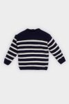 Boys' Striped Crew Neck Sweater