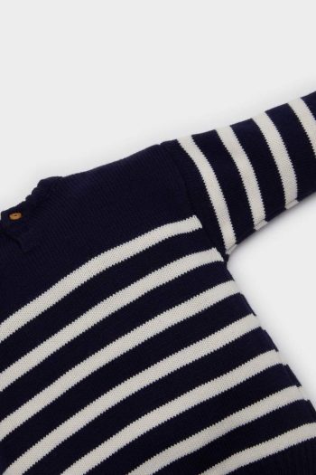 Boys' Striped Crew Neck Sweater