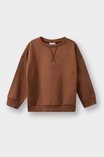 Boys' Soft-Fleece Crew Neck Basic Sweatshirt Set