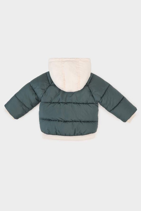 Boys' Waterproof Multi-Color Pocket Puffer Jacket