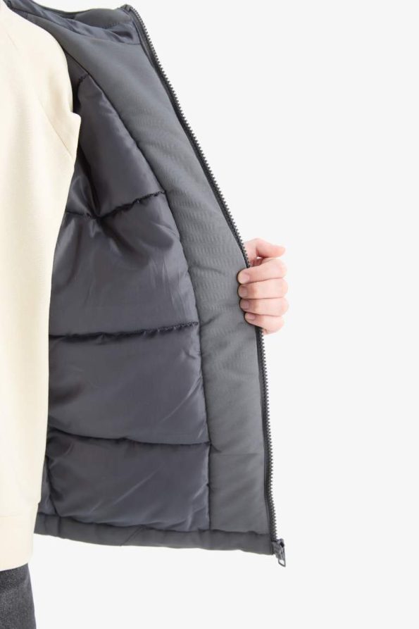 Boys' Water-Resistant Hooded Zippered Jacket with Pockets