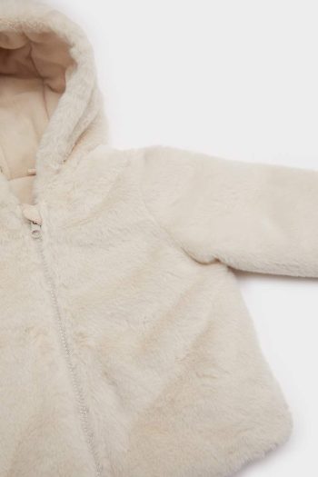 Girls' Hooded Zip-Up Fleece Jacket