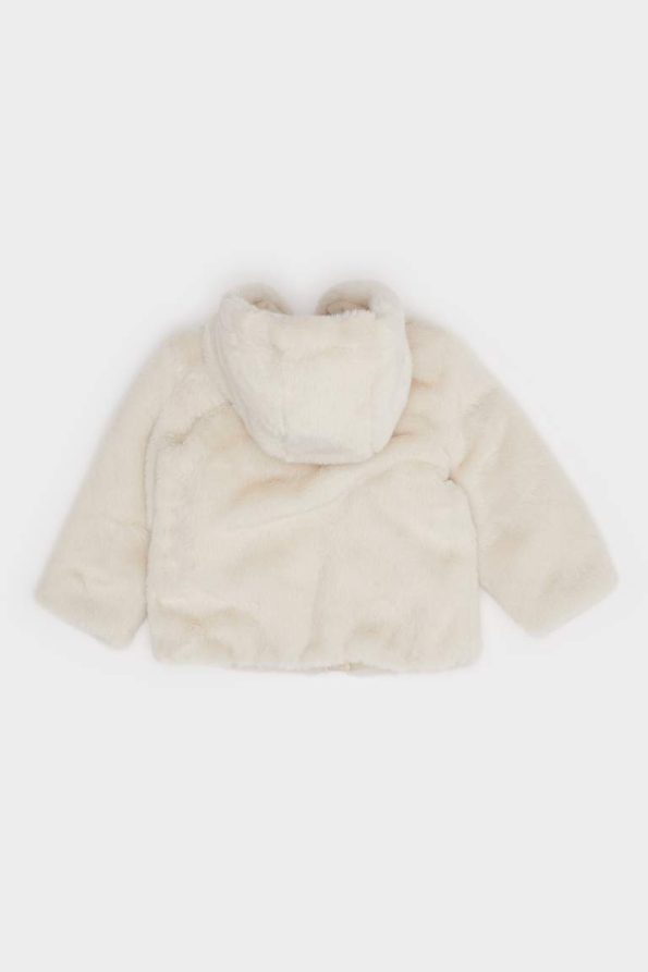 Girls' Hooded Zip-Up Fleece Jacket