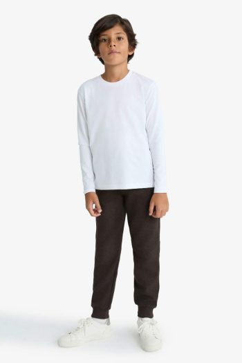Boys' Elastic Waist Pocket Jogger Pants