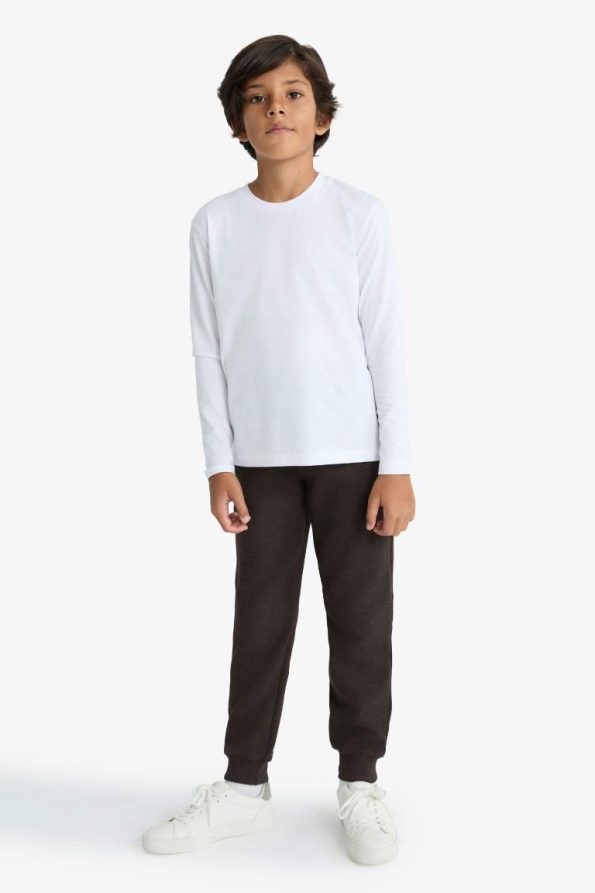 Boys' Elastic Waist Pocket Jogger Pants