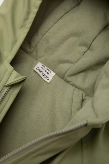 Boys' Waterproof Hooded Zip-Up Snowsuit