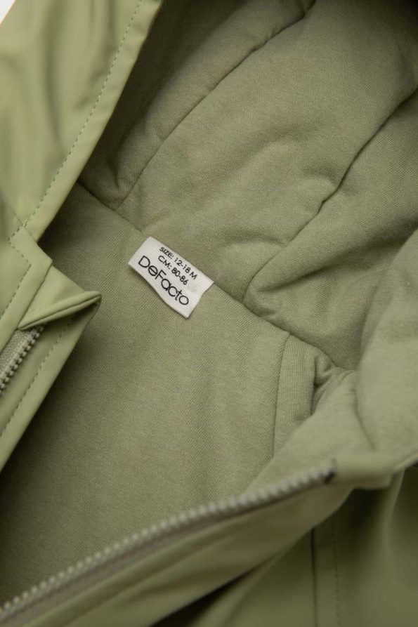Boys' Waterproof Hooded Zip-Up Snowsuit