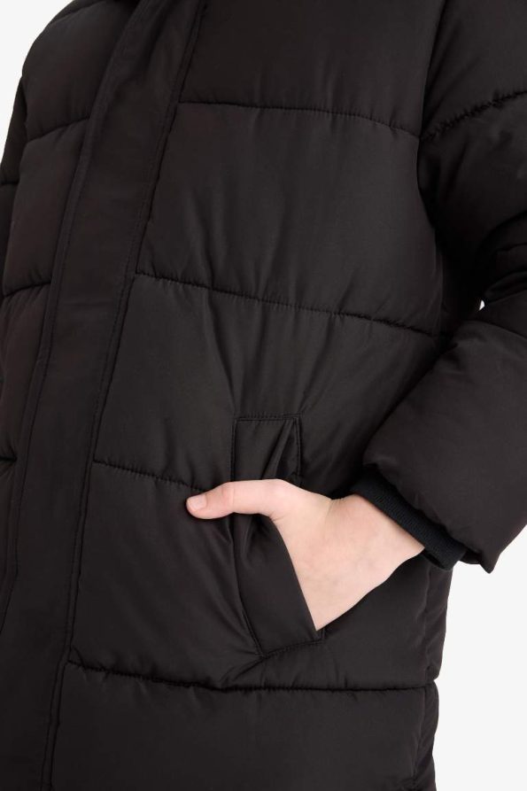 Boys' Water-Resistant Hooded Zip-Up Parka