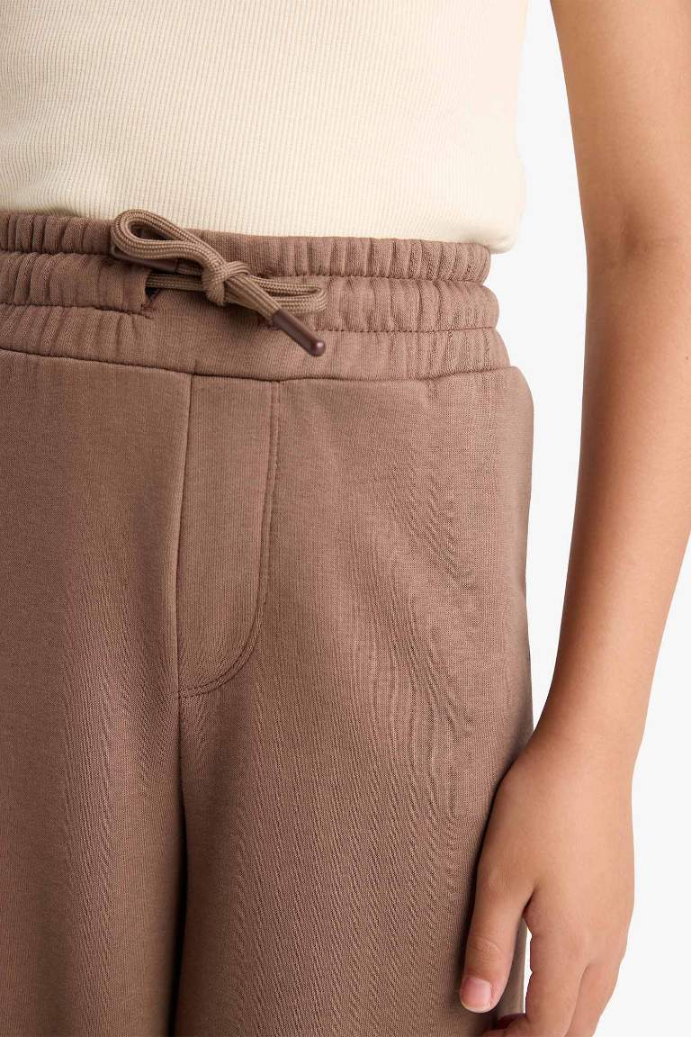 D0743A8_25AU_BN534_05_01.jpg Girls' Wide Leg Elastic Waist Sweatpants