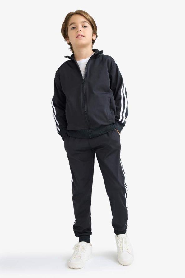Boys' 2-Piece Set with Zip Hoodie and Sweatpants