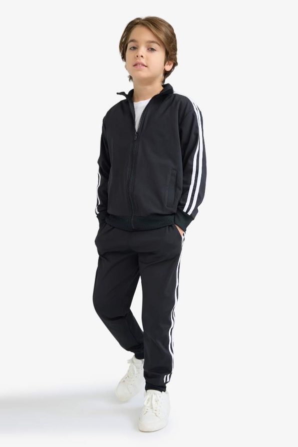 Boys' 2-Piece Set with Zip Hoodie and Sweatpants