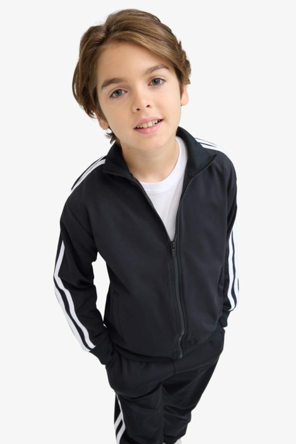 Boys' 2-Piece Set with Zip Hoodie and Sweatpants