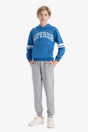 Boys' 2-Piece Printed Hoodie Sweatshirt and Sweatpants Set