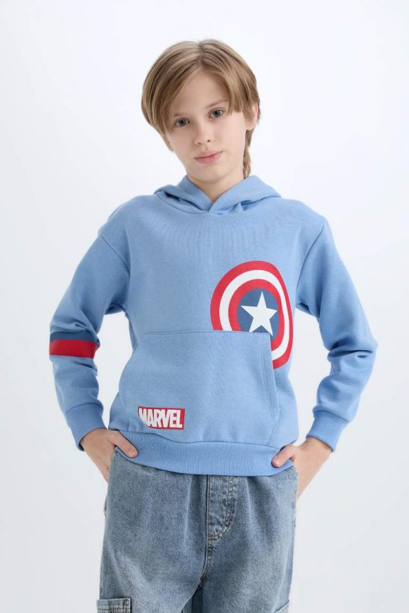 Boys' Marvel Avengers Hooded Sweatshirt