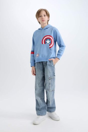 Boys' Marvel Avengers Hooded Sweatshirt