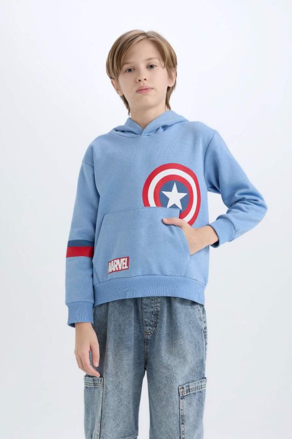 Boys' Marvel Avengers Hooded Sweatshirt