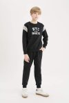 Boys' 2-Piece Printed Sweatshirt and Jogger Set