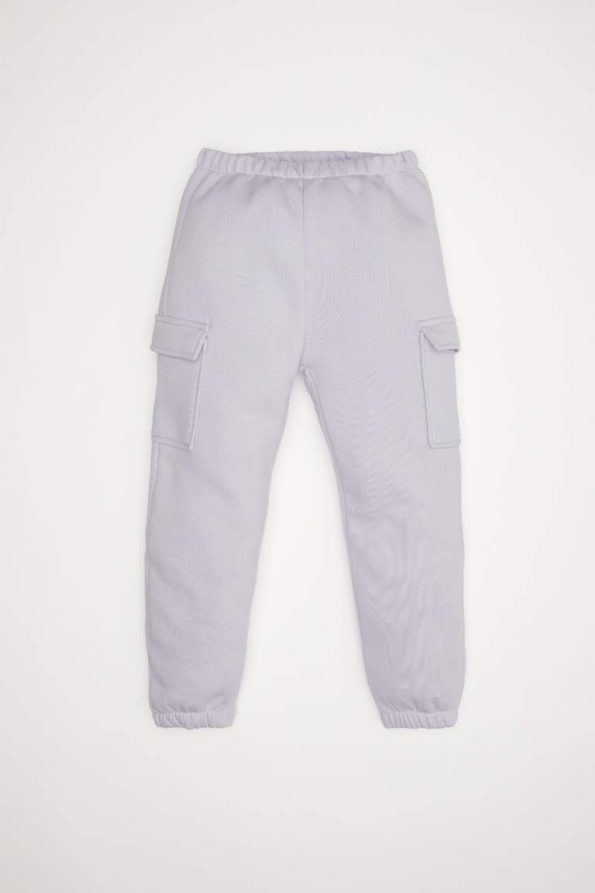 Girls' Baby 2-Piece Set Printed Sweatshirt with Elastic Waist Jogger Pants