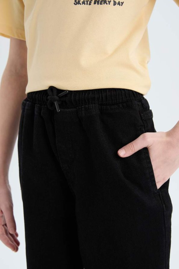 Boys' Jogger Fit Stretch Band Cuff Jeans