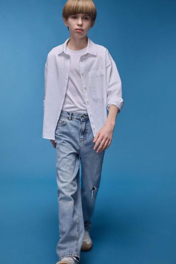 Boys' Loose Fit Straight Leg Jeans