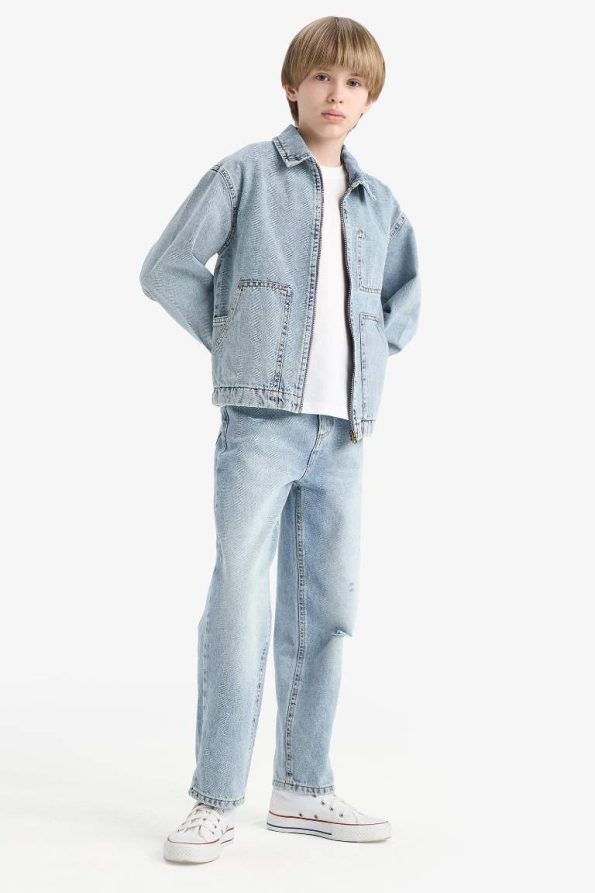 Boys' Loose Fit Straight Leg Jeans