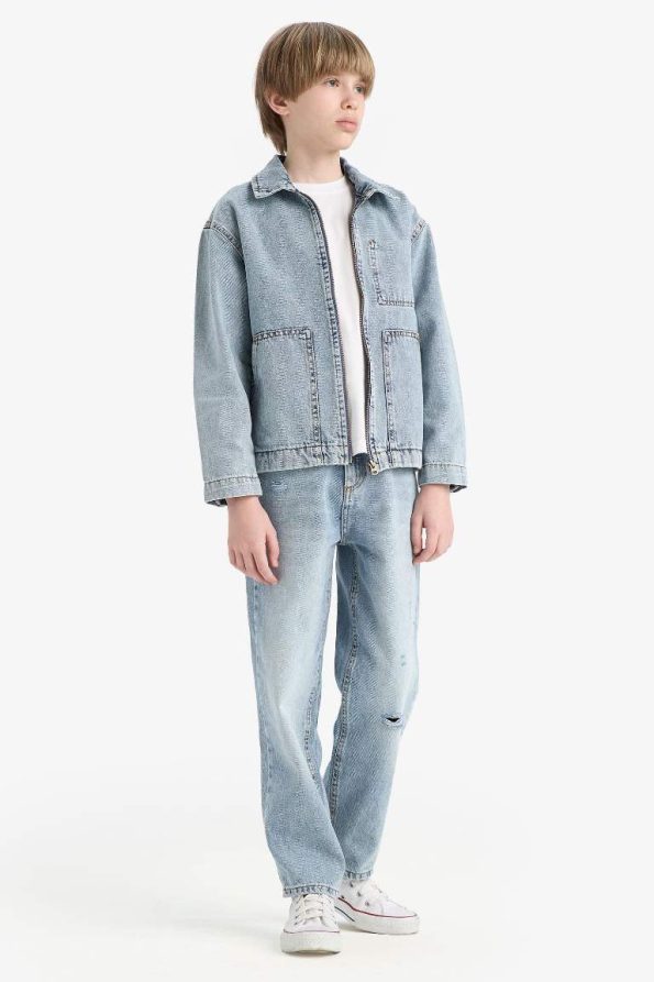 Boys' Loose Fit Straight Leg Jeans