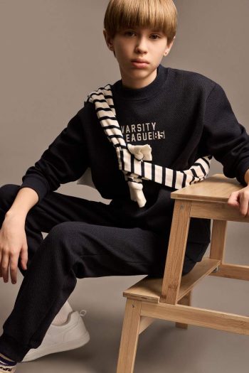 Boys' 2-Piece Printed Sweatshirt and Jogger Set