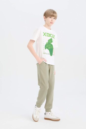 Boys' Printed Sweatpants with Elastic Waist