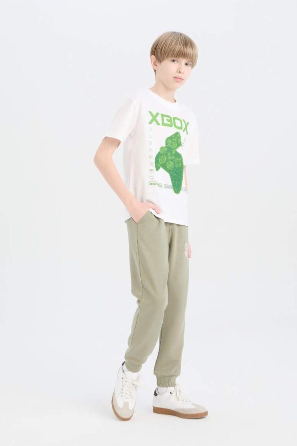 Boys' Printed Sweatpants with Elastic Waist