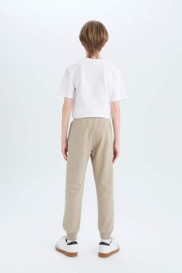 Boys' Printed Sweatpants with Elastic Waistband