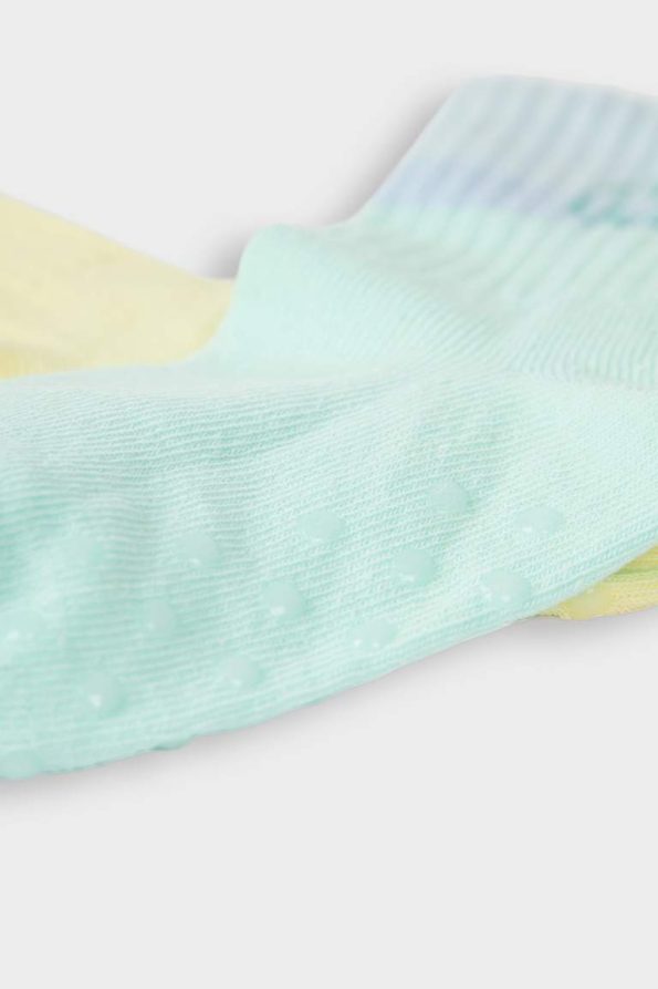 Boys' Non-Slip Cotton Long Socks - Set of 3