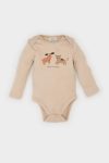 Baby Boy Newborn Printed Long Sleeve Snap Bodysuit