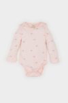 Baby Girl Newborn Rainbow Print Long Sleeve Bodysuit
