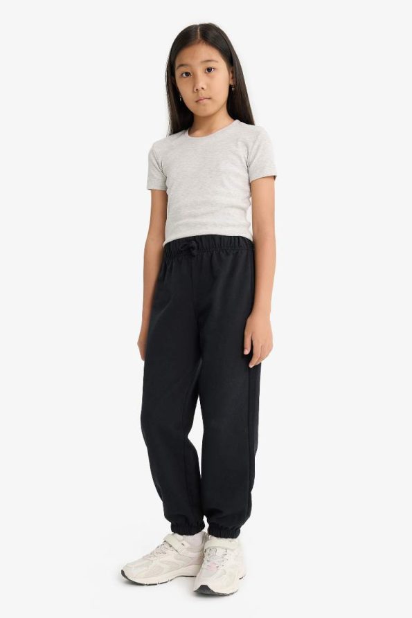 Girls' Elastic Waist 2-Piece Sweatpants