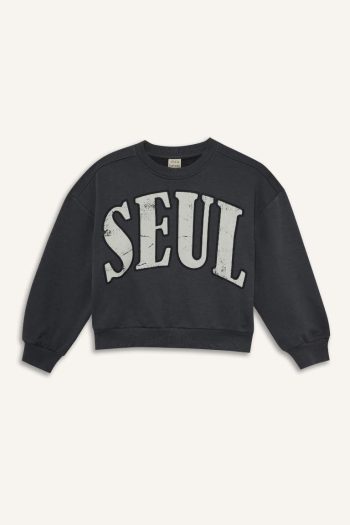 Girls' 2-Piece Printed Sweatshirt and Jogger Set