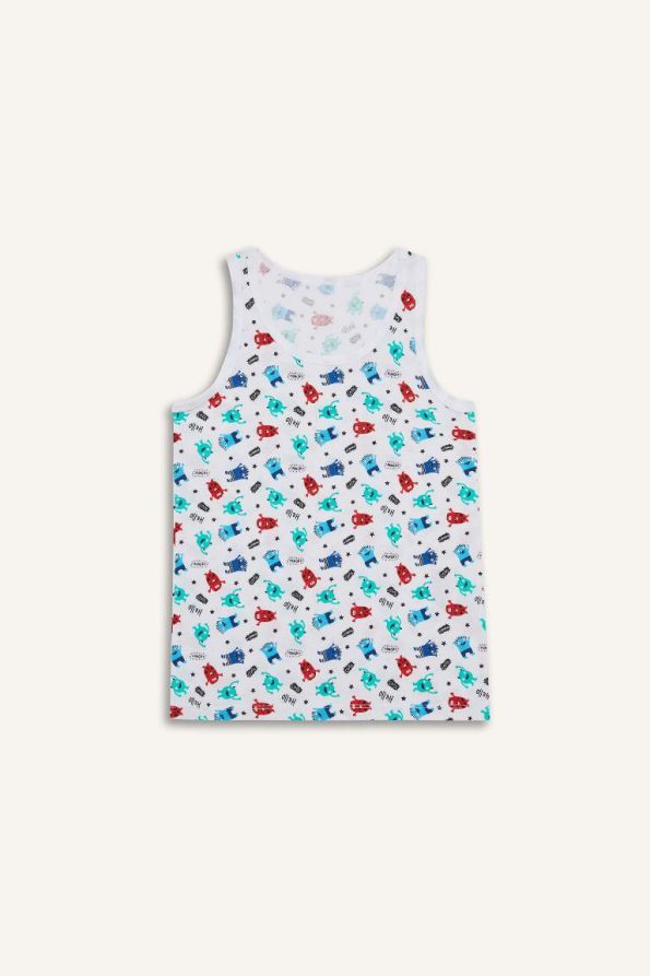 Boys' Printed 2-Piece Tank Top Set
