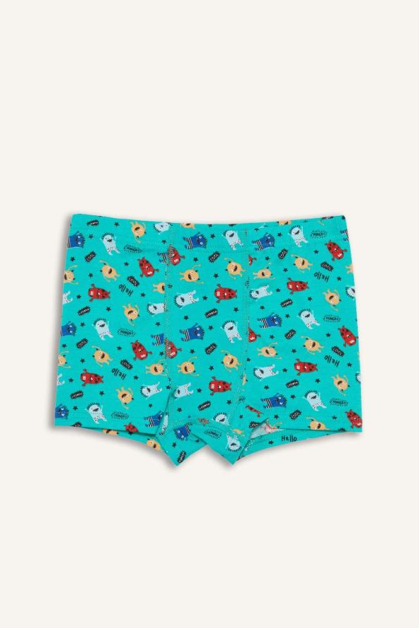 Boys' Monster Print 3-Pack Boxers