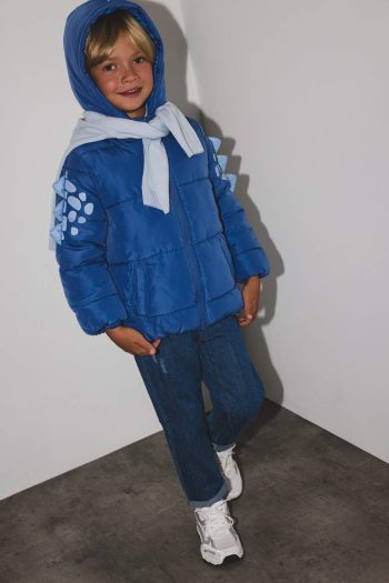 Boys' Hooded Zip-Up Jacket