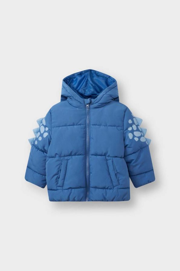 Boys' Hooded Zip-Up Jacket