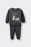 Boys' Baby 2-Piece Printed Sweatshirt and Jogger Set