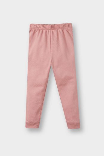 Girls' Baby 2-Piece Soft Fleece Printed Sweatshirt and Joggers Set