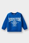 Boys' Soft-Fleece Lined Printed Crewneck Sweatshirt