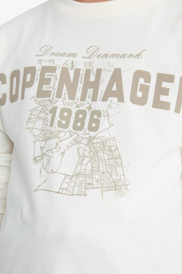 Boys' Printed Long Sleeve Crew Neck T-Shirt